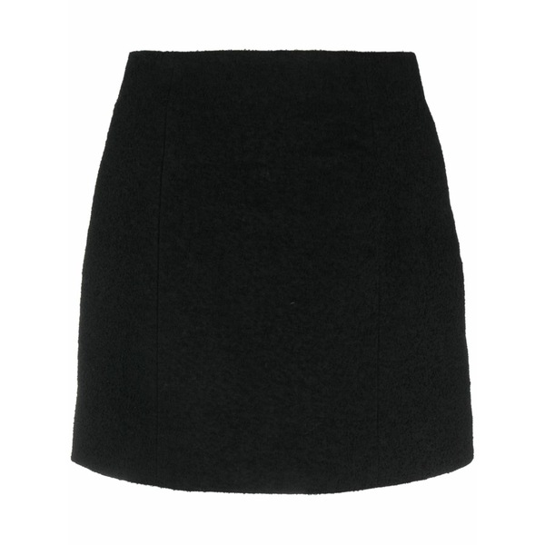 ジャンパトゥ レディース スコート ボトムス High-waisted a-line miniskirt Black