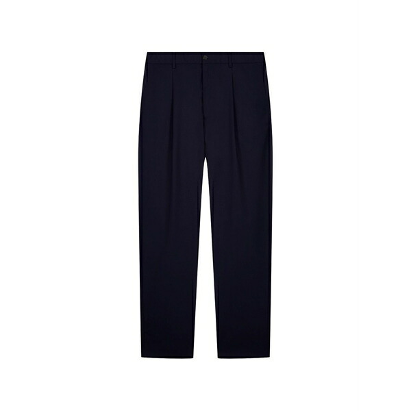 ハート形ジェラルド・r・フォード メンズ 心地好いズボン下 ボトムス Pleated-front trousers Blue