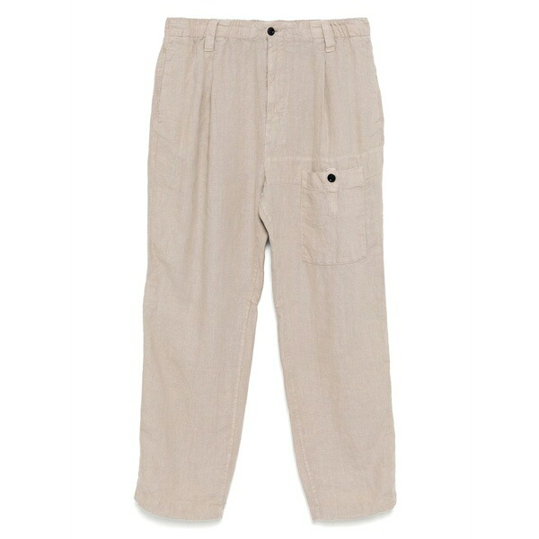 シーピーカンパニー メンズ 心地好いズボン下 ボトムス Straight-leg trousers Neutrals