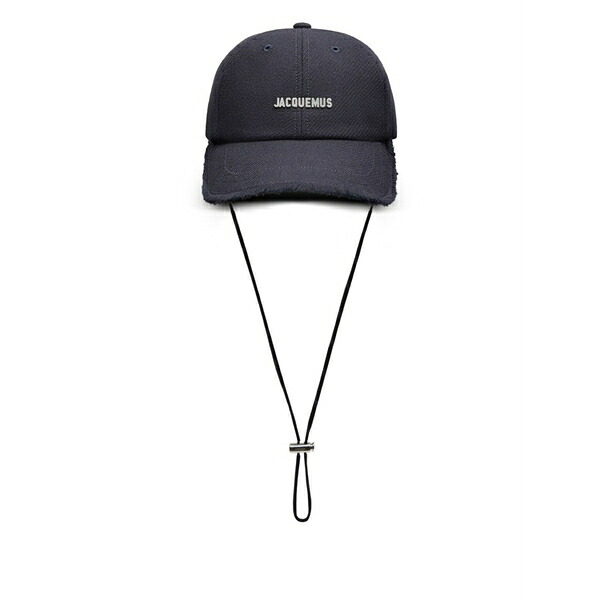 ジャクエムス メンズ かぶり笠 佩び物 The artichaut frayed-edge cap Blue