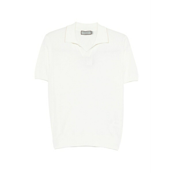 カナーリ メンズ ティーシャツ トップス Polo-collar shirt Neutrals