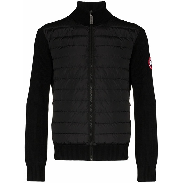 カナダグース メンズ 上衣＆上衣 アウター Hybridge quilted padded jacket Black