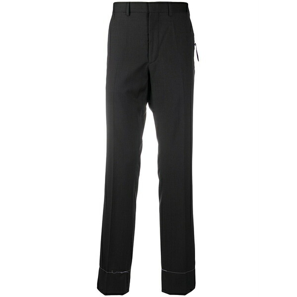 ラルフ・ローレン パープルレーベル メンズ カジュアルパンツ ボトムス Straight-leg trousers Grey|asty