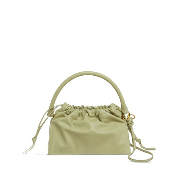 ユゼフィ レディース トートバッグ 御徒面子 Bom drawstring handbag Green
