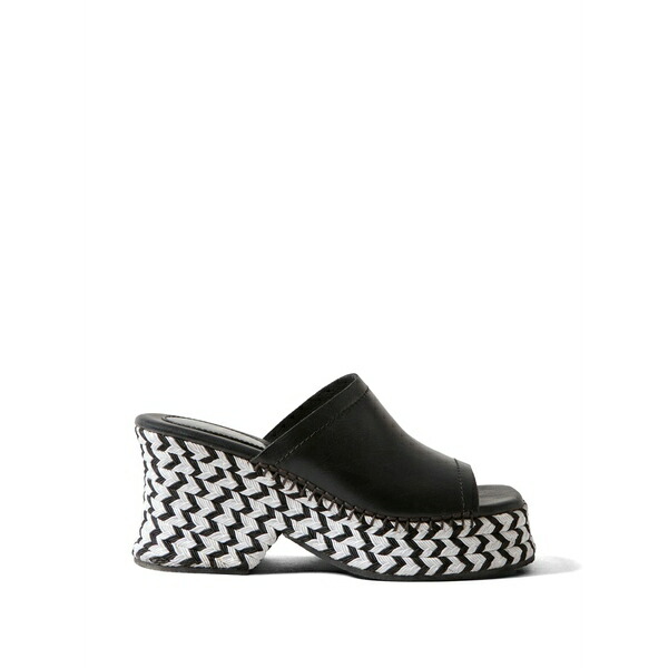 クローディピエルロ レディース サンダル シューズ Platform sandals Black