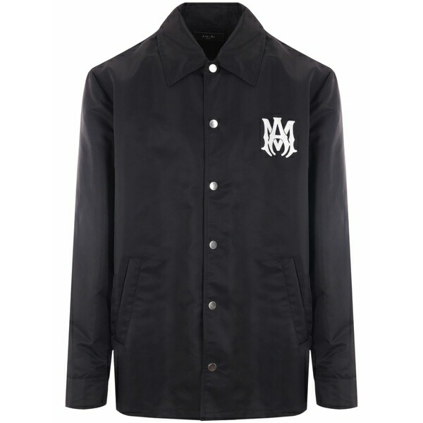 アミリ メンズ 上衣＆上衣 アウター Ma-print shirt jacket Black