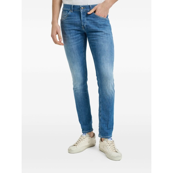 ドンダップ メンズ ジーンズズボン下 ボトムス George skinny jeans Blue