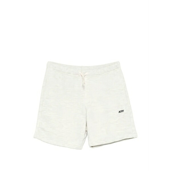 オートリー レディース 心地よいズボン下 ボトムス Drawstring shorts Grey