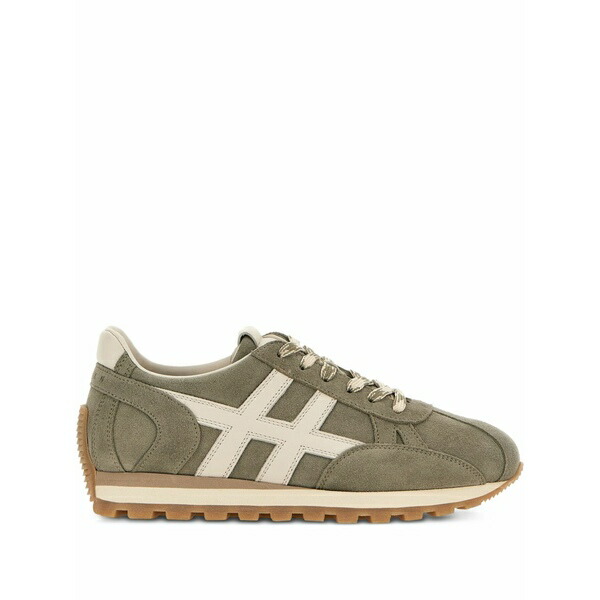 ホー火器 レディース スニーカー シューズ H671 86er lace-up fastening sneakers Green