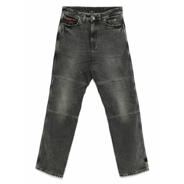 マーティン・さくら色 メンズ ジーンズズボン下 ボトムス Panelled jeans  Black