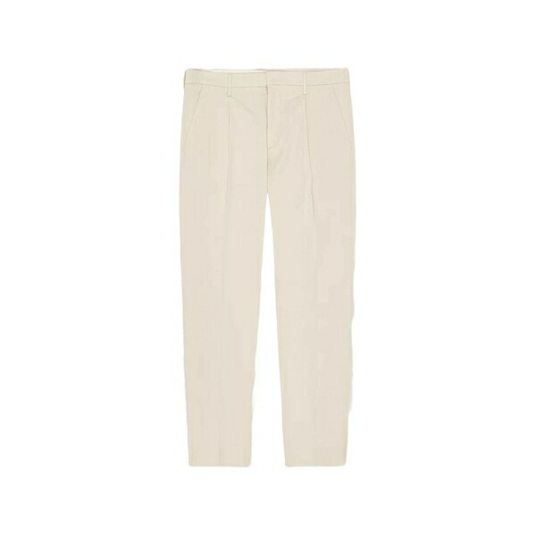 エヌエヌ77 メンズ 心地好いズボン下 ボトムス Bill pleated trousers Neutrals