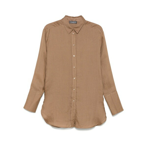 ロレーナアントニアッツィ レディース プルオーバー トップス Ramie shirt Brown
