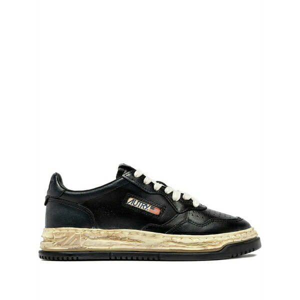 オートリー メンズ スニーカー シューズ X maison mihara yasuhiro medalist low leather sneakers  Black