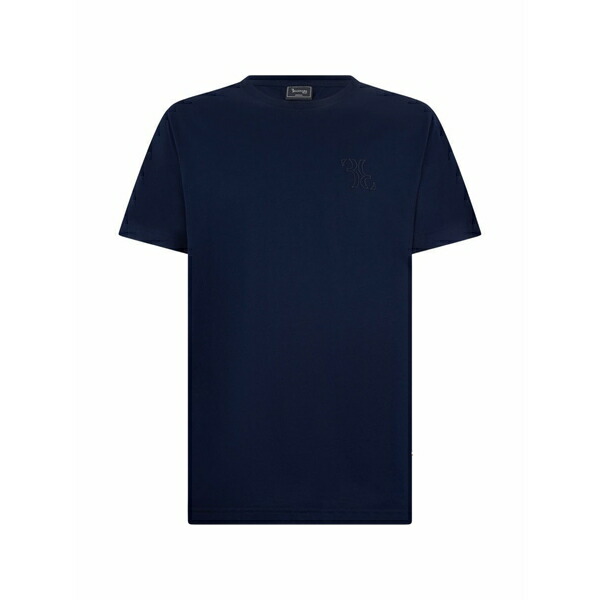 ビリオネア メンズ ティーシャツ トップス Round-neck t-shirt Blue
