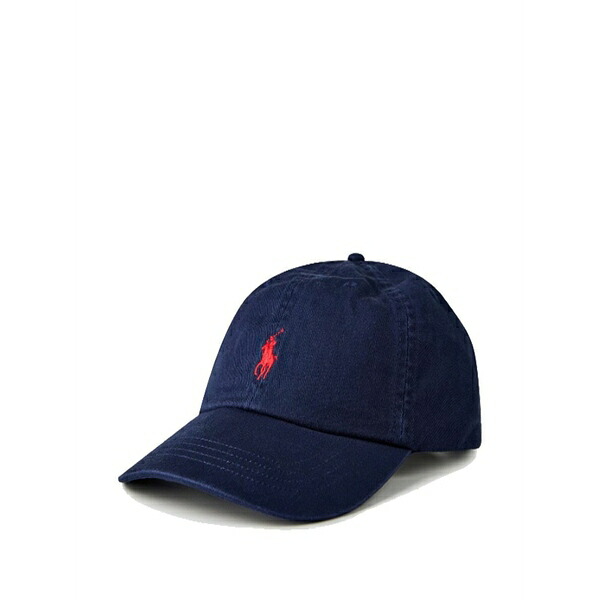 ラルフローレン レディース 鳥打ち帽 付属物 Pony-embroidered baseball cap Blue