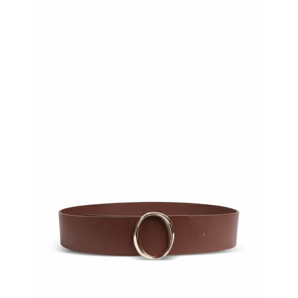 オルチアーニ レディース 三尺帯 付属物 Liberty oval-buckle belt Brown