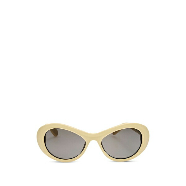 ジャクエムス メンズ サングラス・アイウェア 佩び物 Rond oval-frame sunglasses Neutrals