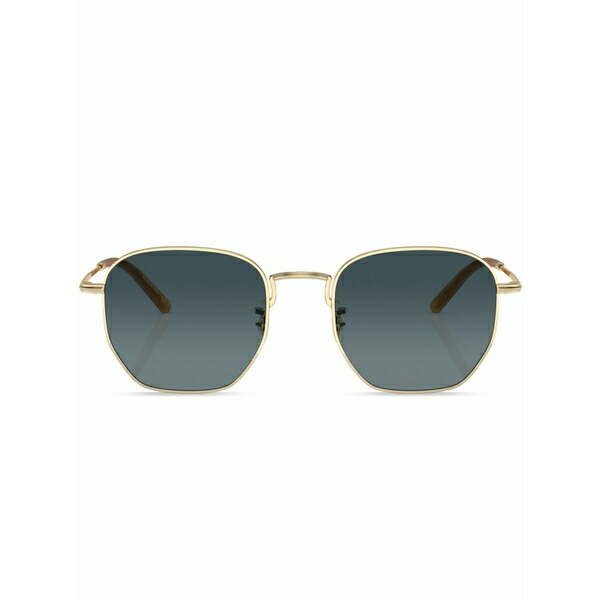 オリバーピープルズ メンズ サングラス・アイウェア 付属物 Kierney square-frame sunglasses Gold