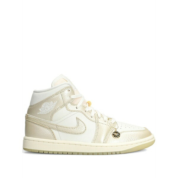 ナイキ レディース スニーカー シューズ Air jordan 1 mid se perforated-toe sneakers White