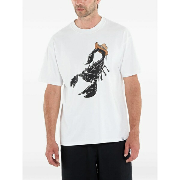 ナイキ メンズ ティーシャツ トップス Scorpion-print t-shirt White