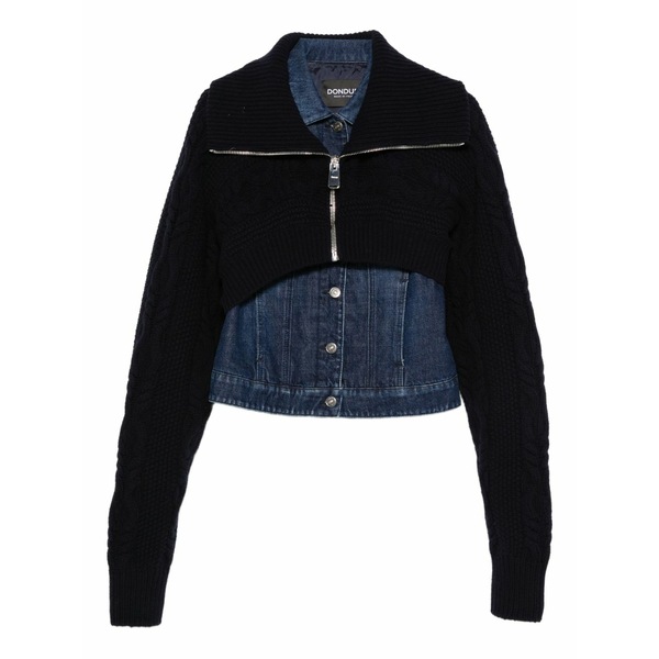 ドンダップ レディース 上衣＆上衣 アウター Button-fastening jacket Blue