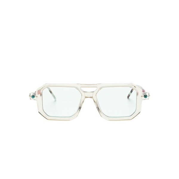 クボラウム メンズ サングラス・アイウェア 添え物 Geometric sunglasses Neutrals