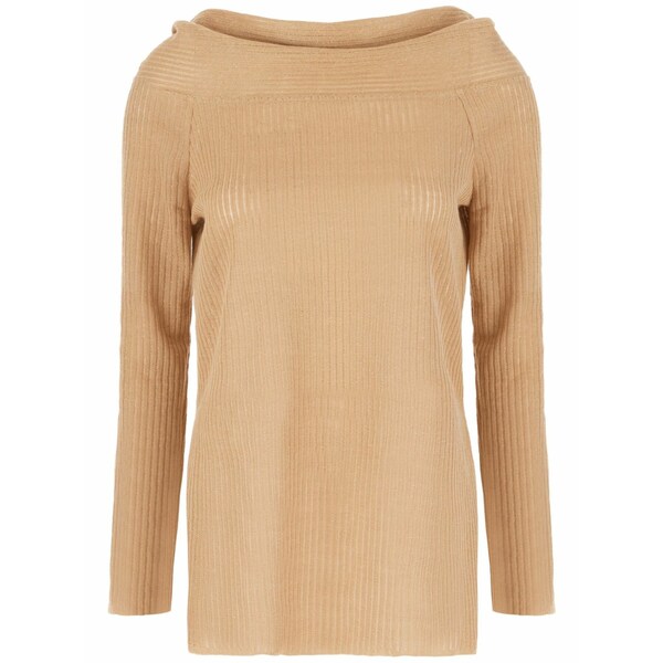 アルベルタ フェレッティ レディース 編み物\u0026プルオーバー アウター Linen jumper  Neutrals