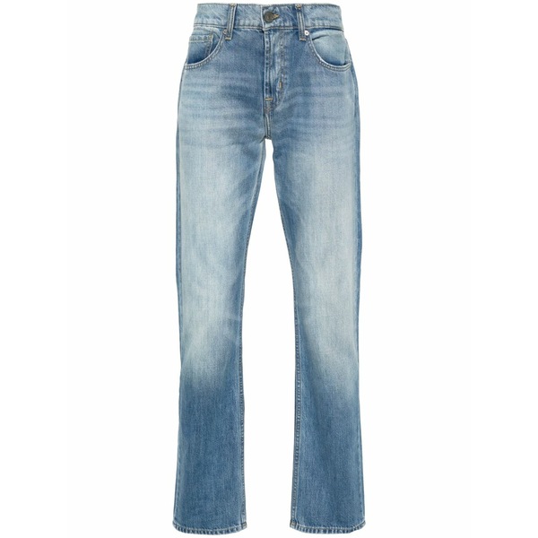 7フォーオールマンカインド メンズ ジーンズズボン下 ボトムス Logo-patch jeans Blue