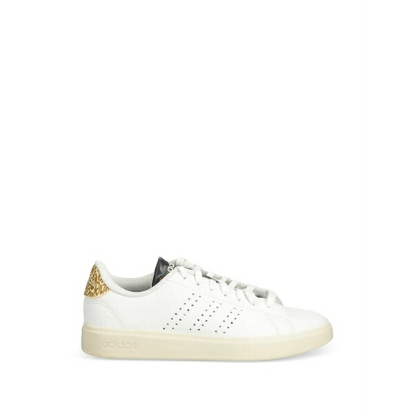 アディダス レディース スニーカー シューズ Advantage 2.0 perforated patterned sneakers White