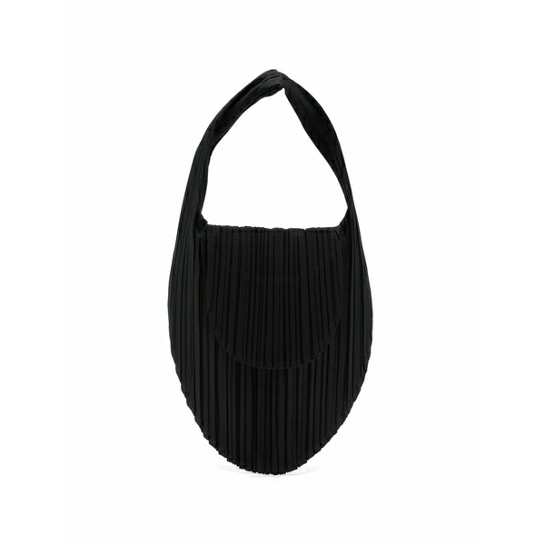 筋目 プリーズ イッセイ ミヤケ レディース トートバッグ 御徒面子 Pleats seeds tote bag Black