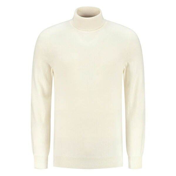 フェデーリ メンズ 編み物\u0026ティーシャツ アウター Roll-neck sweater Neutrals
