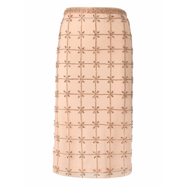 ピンコ レディース スコート ボトムス New carrieri crystal-embellished MIDI skirt Pink