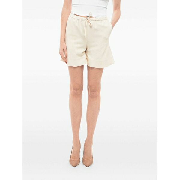 バイマレンバーガー レディース 心地よいズボン下 ボトムス Drawstring shorts Neutrals
