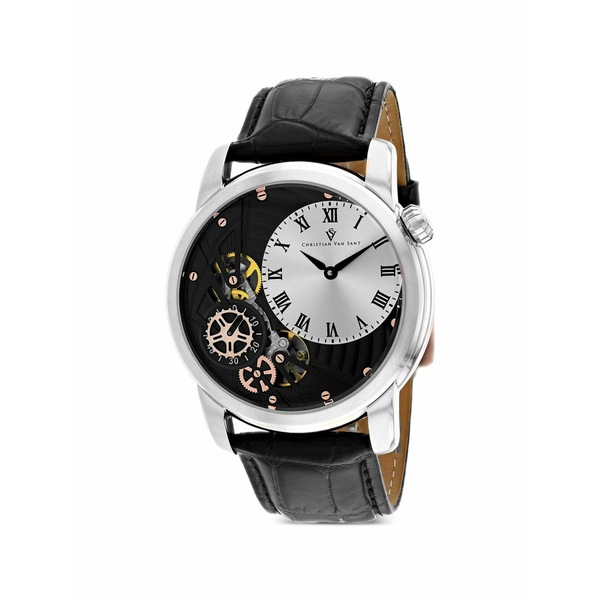 クリスチャンバンサント メンズ ウオッチ 付属物 44粍 sprocket watch Black