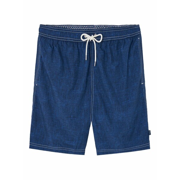ポールアンドシャーク メンズ 心地好いズボン下 ボトムス Shark-charm textil-print swim shorts Blue