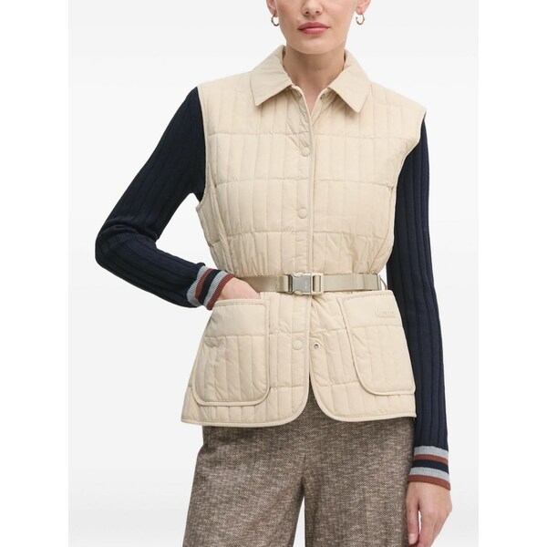マッカージュ レディース 上衣＆上衣 アウター Helia quilted belted gilet Neutrals