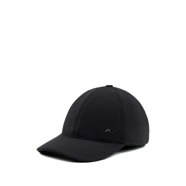 ポールアンドシャーク メンズ かぶり笠 佩び物 Logo-detail baseball cap Blue