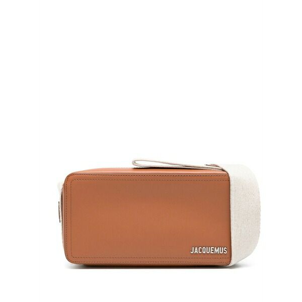 ジャクエムス メンズ ショルダーバッグ 御徒面子 Le cuerda horizontal messenger bag Brown