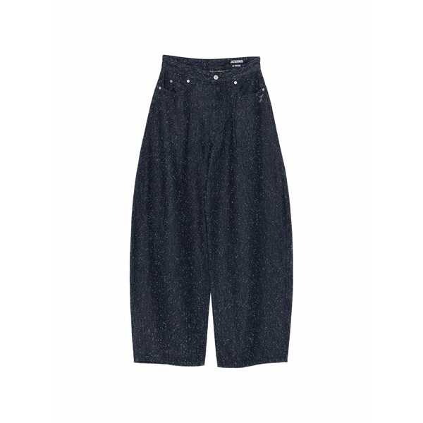 ジャクエムス レディース ジーンズズボン下 ボトムス Speckled denim jeans Blue