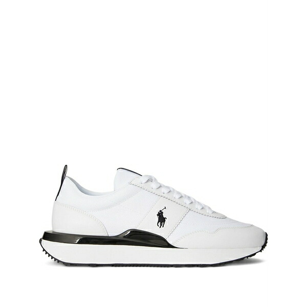 ラルフローレン メンズ スニーカー シューズ Train 89 leather sneakers White