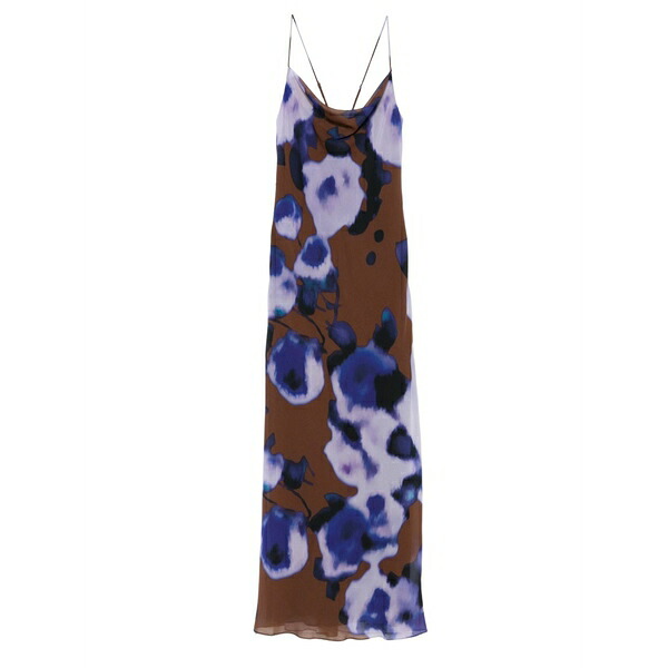 パトリツィア ペペ レディース 衣装 トップス Floral-print dress Brown
