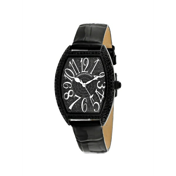 クリスチャンバンサント レディース ウオッチ 付属物 Elegant 41粍 watch Black