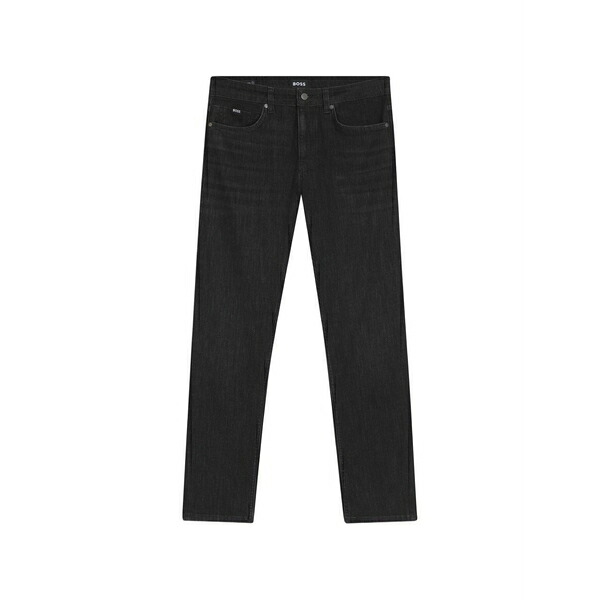 元締め メンズ ジーンズズボン下 ボトムス Logo-plaque jeans Black