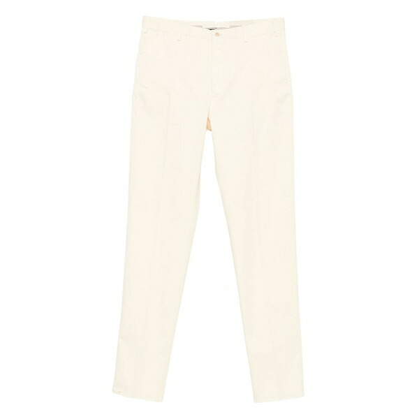 インコテックス メンズ 心地好いズボン下 ボトムス Jetted-pocket pants White