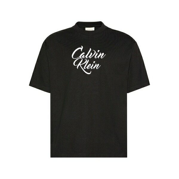 カルバンクライン メンズ ティーシャツ トップス Logo t-shirt Black