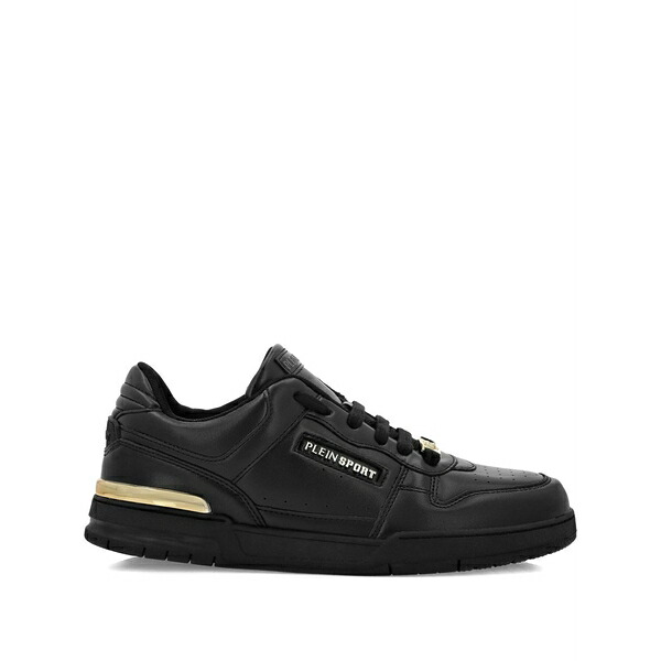 飾り気の無い運動競技 メンズ スニーカー シューズ Tiger.x leather sneakers Black