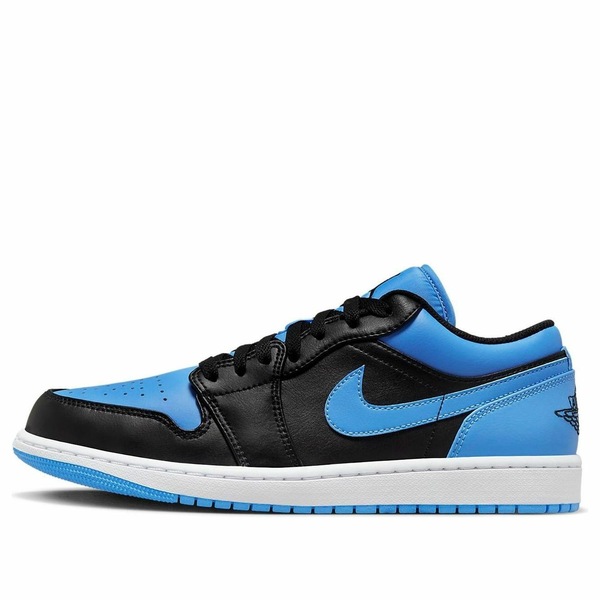 Jordan ジョーダン メンズ スニーカー 【Air Jordan 1 Low 'Black University Blue' 553558-041】 サイズ US_M_18｜asty