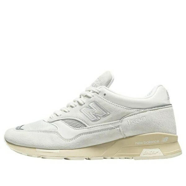 New Balance ニュー平衡にする メンズ スニーカー  【New Balance 1500 Made インチ UK \u0027Wind Chime White Silver\u0027 U1500WSB】  大いさ US_6(24.0糎) 靴-メンズ靴-スニーカー
