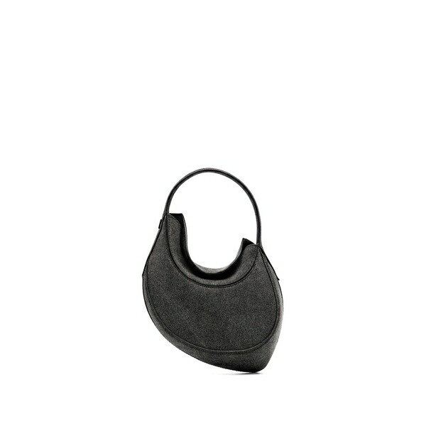 マグラー レディース ハンドバッグ バッグ Spiral curve 02 mini bag Grey｜asty