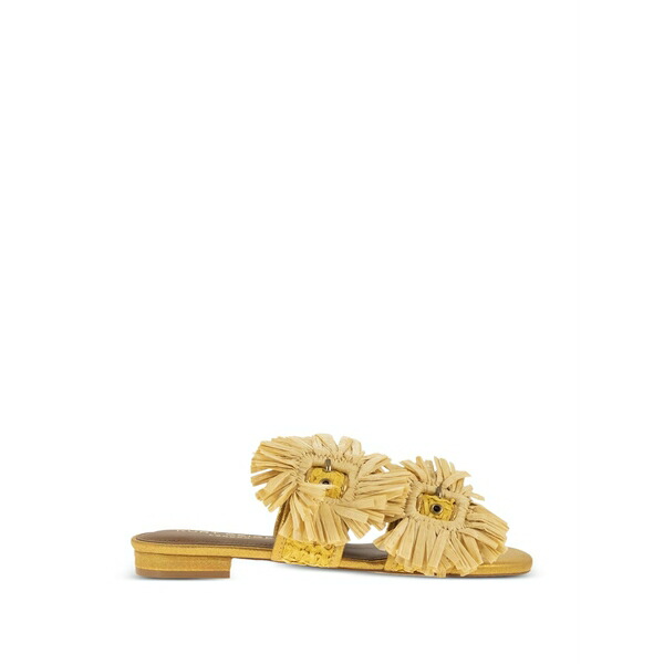カートジェイガー レディース サンダル シューズ Fringed sandals Neutrals｜asty